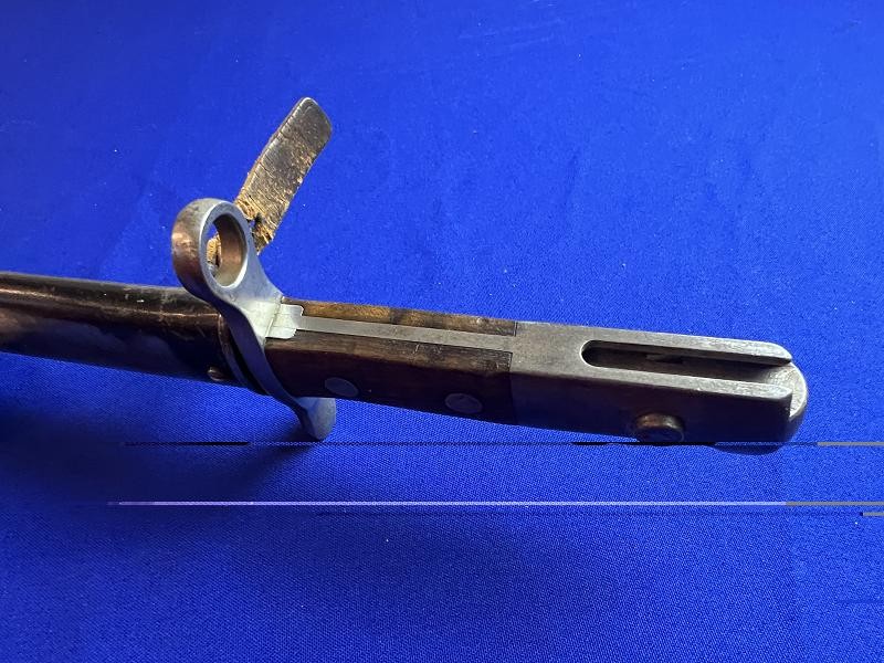 SWISS M1914 PIONEER SAWBACK BAYONET AND SCABBARD