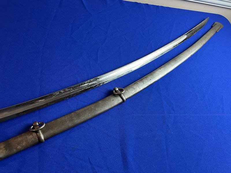 U.S. Civil War M1860 Light Cavalry Saber Sword Mansfield & Lamb Dated 1865