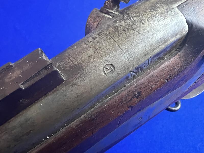 GOOD LOOKING RIFLED AND SIGHTED .69 CALIBER H&P CONVERSION OF A SPRINGFIELD MODEL 1822 U.S. MUSKET