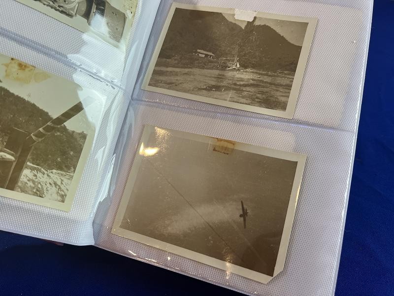 EXCELLENT US WWII & KOREAN WAR ALBUM OF 200 PHOTOS
