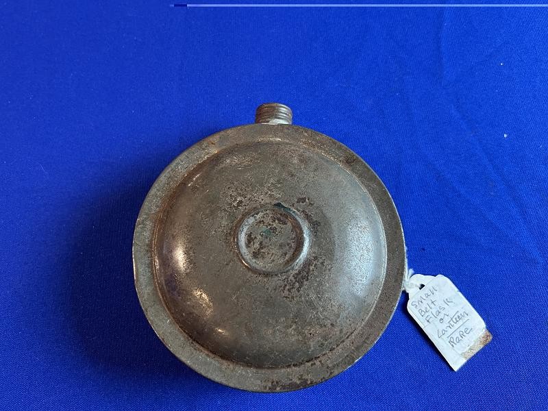 CIVIL WAR ERA BELT TIN CANTEEN FLASK