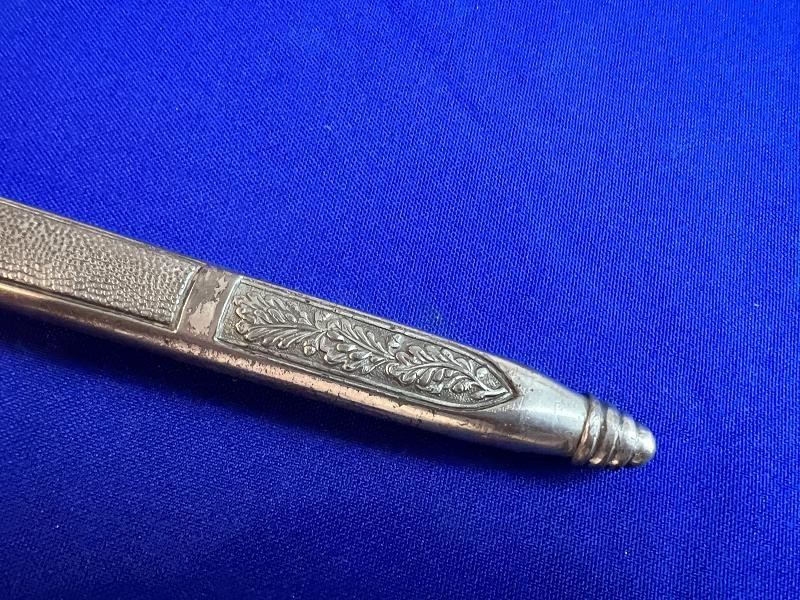 Original WW2 German Luftwaffe Officer's Dress Dagger with Scabbard & Portepee