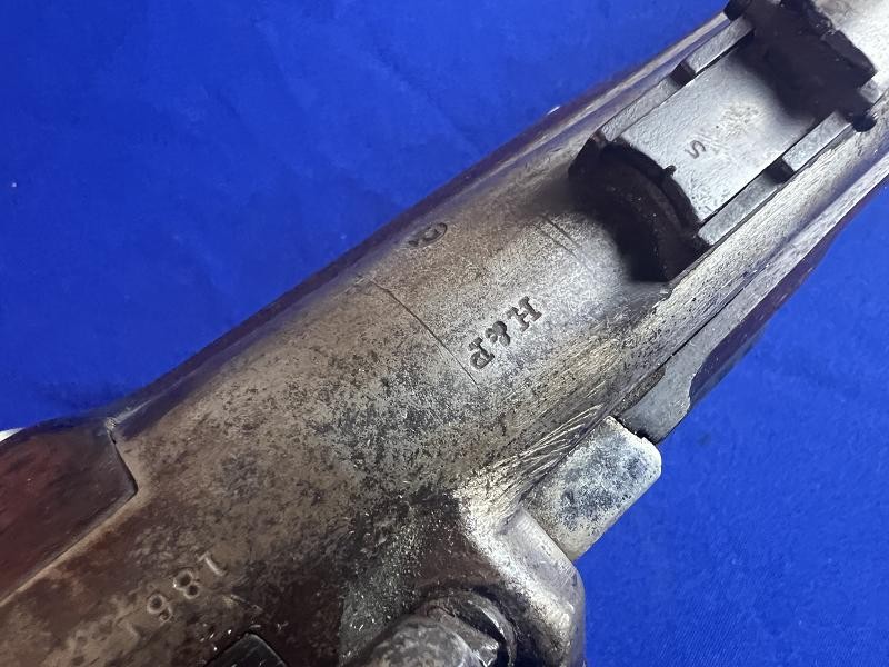 GOOD LOOKING RIFLED AND SIGHTED .69 CALIBER H&P CONVERSION OF A SPRINGFIELD MODEL 1822 U.S. MUSKET
