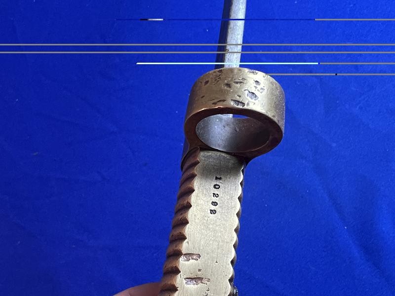 DATED 1862 SWORD BAYONET FOR A MERRILL RIFLE