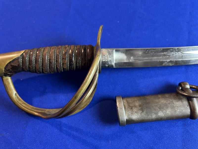 U.S. Civil War M1860 Light Cavalry Saber Sword Mansfield & Lamb Dated 1865