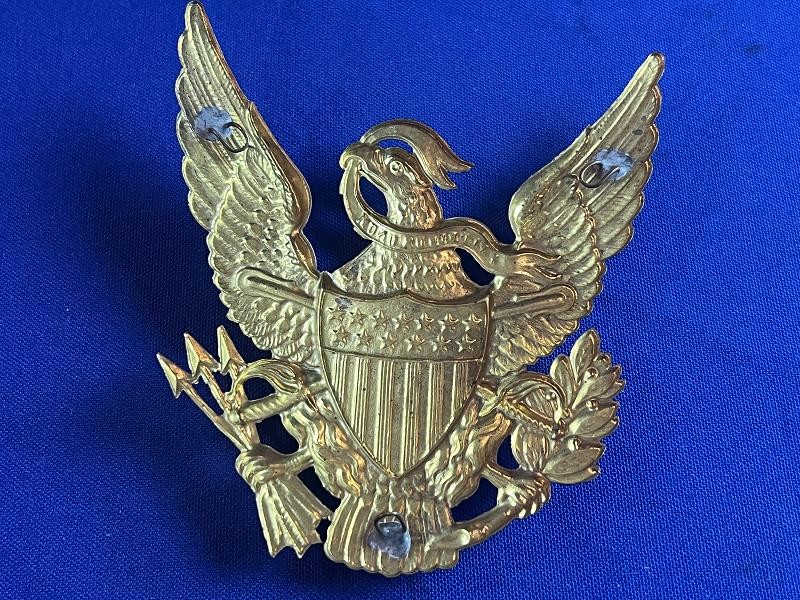 US MODEL 1881 EAGLE CAVALRY INSIGNIA FOR SHAKO PITH HELMET