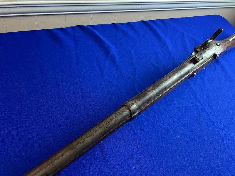 GOOD LOOKING RIFLED AND SIGHTED .69 CALIBER H&P CONVERSION OF A SPRINGFIELD MODEL 1822 U.S. MUSKET