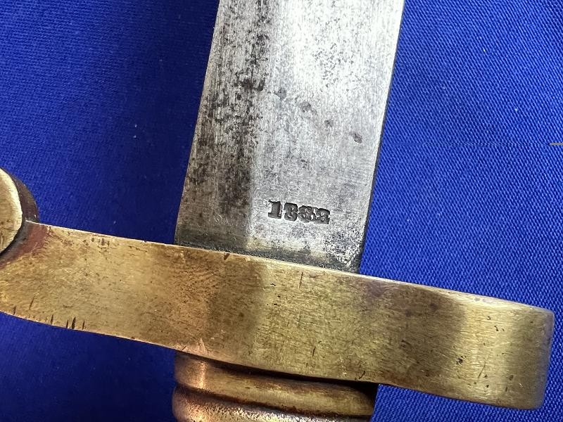 DATED 1862 SWORD BAYONET FOR A MERRILL RIFLE