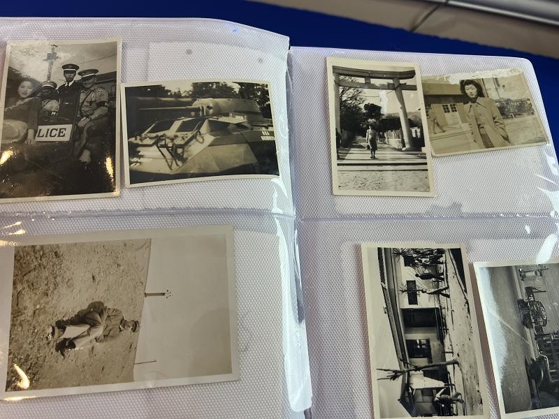 EXCELLENT US WWII & KOREAN WAR ALBUM OF 200 PHOTOS