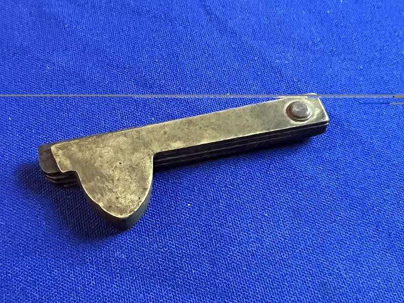 CIVIL WAR ERA BRASS MEDICAL BLEEDER MARKED WOSTENHOLM