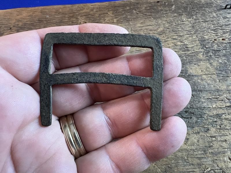 DUG CONFEDERATE BABY FRAME BUCKLE VICKSBURG MS