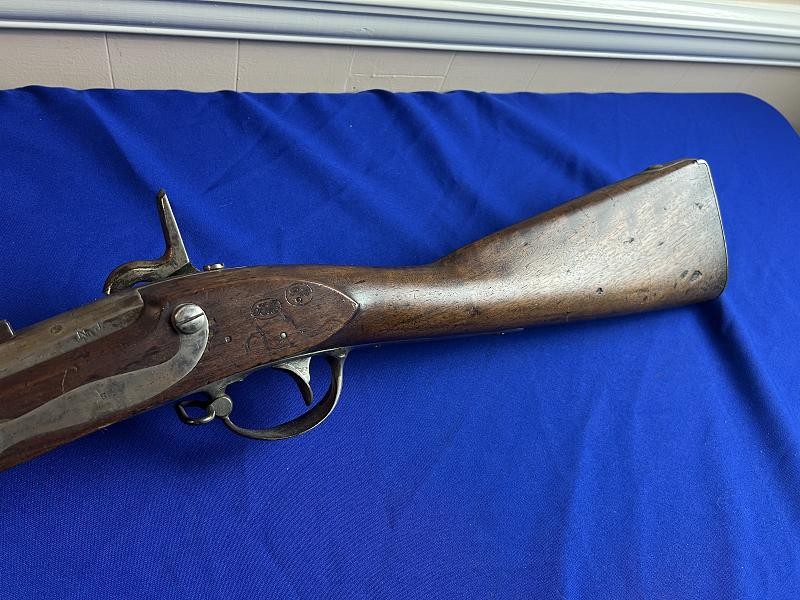 GOOD LOOKING RIFLED AND SIGHTED .69 CALIBER H&P CONVERSION OF A SPRINGFIELD MODEL 1822 U.S. MUSKET