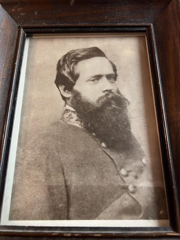 CONFEDERATE GENERAL FITZHUGH LEE AKA FITZ LEE PHOTOGRAPH