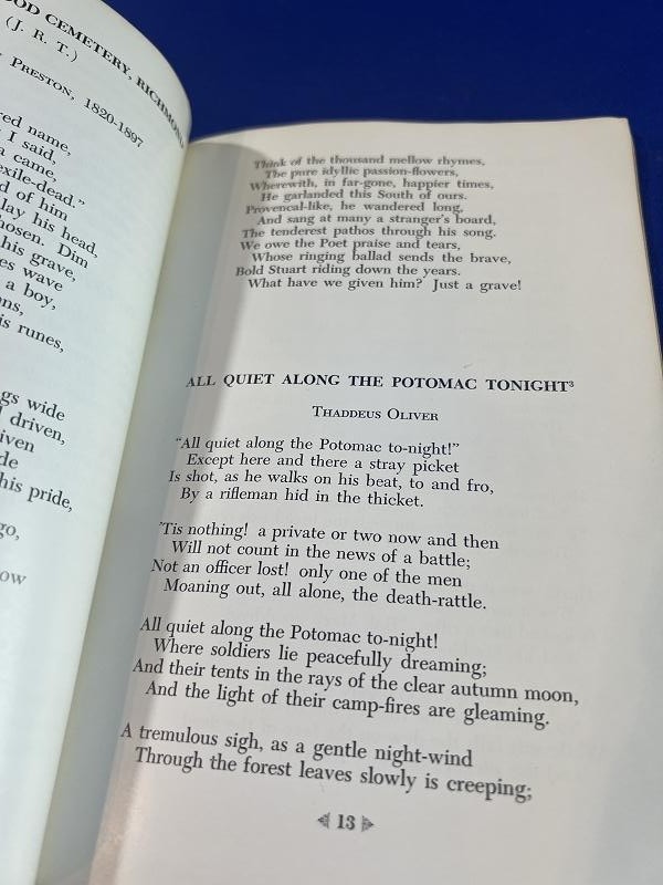 CONFEDERATE WAR POEMS BY WALTER BURGWYN JONES