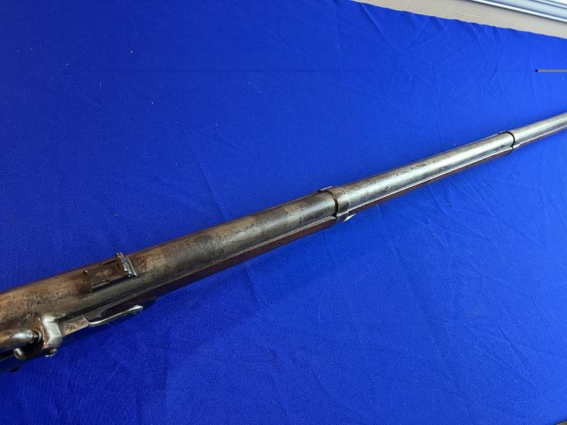 GOOD LOOKING RIFLED AND SIGHTED .69 CALIBER H&P CONVERSION OF A SPRINGFIELD MODEL 1822 U.S. MUSKET