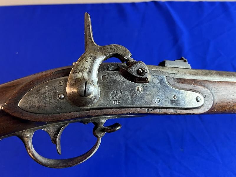 GOOD LOOKING RIFLED AND SIGHTED .69 CALIBER H&P CONVERSION OF A SPRINGFIELD MODEL 1822 U.S. MUSKET