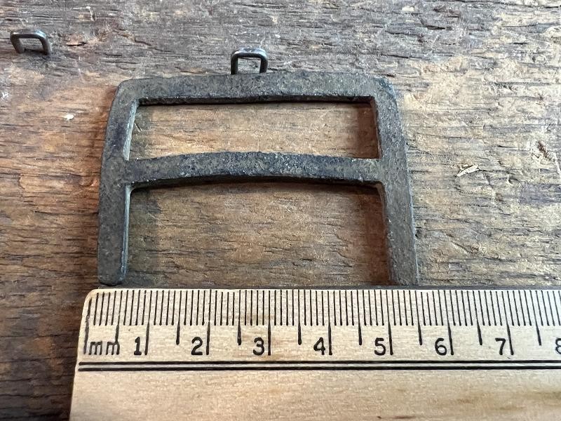 DUG CONFEDERATE BABY FRAME BUCKLE VICKSBURG MS