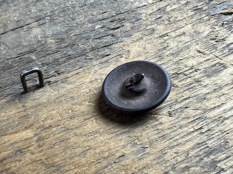 DUG CIVIL WAR CONFEDERATE CAST I INFANTRYMAN'S COAT BUTTON NASHVILLE