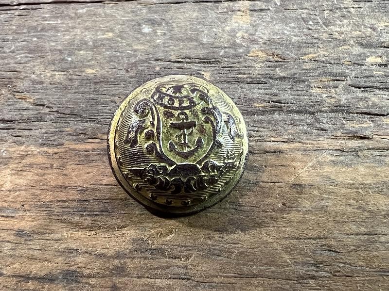 DUG CIVIL WAR RHODE ISLAND STATE STAFF COAT BUTTON 22MM