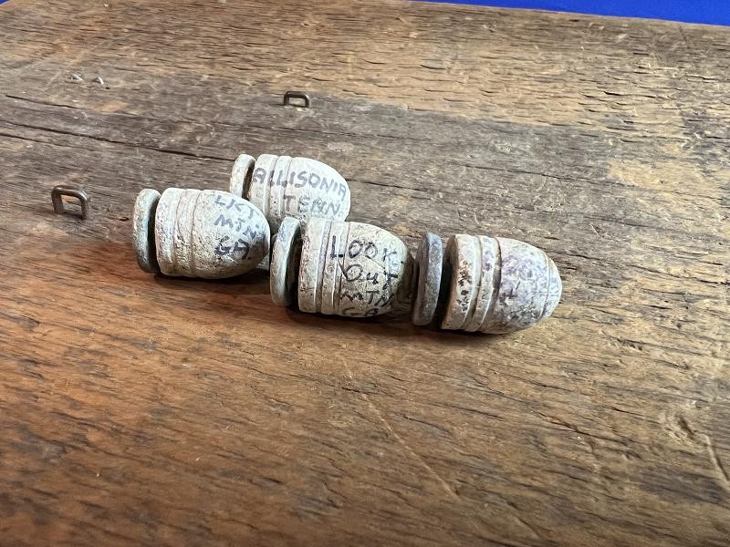 4 Dug ID Civil War Williams Cleaner Bullets Drops Lookout Mountain and Allisonia Tn