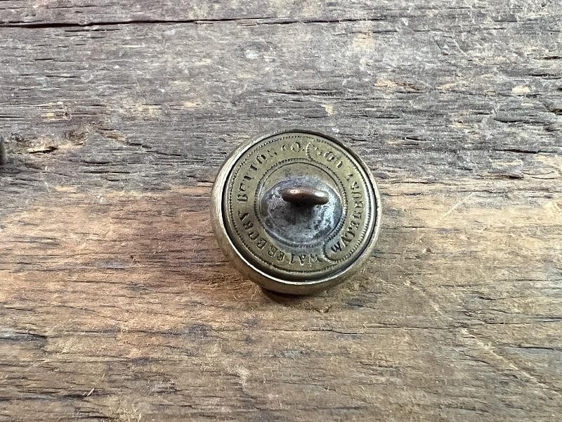 NON DUG VERMONT STATE SEAL STAFF COAT BUTTON 23MM