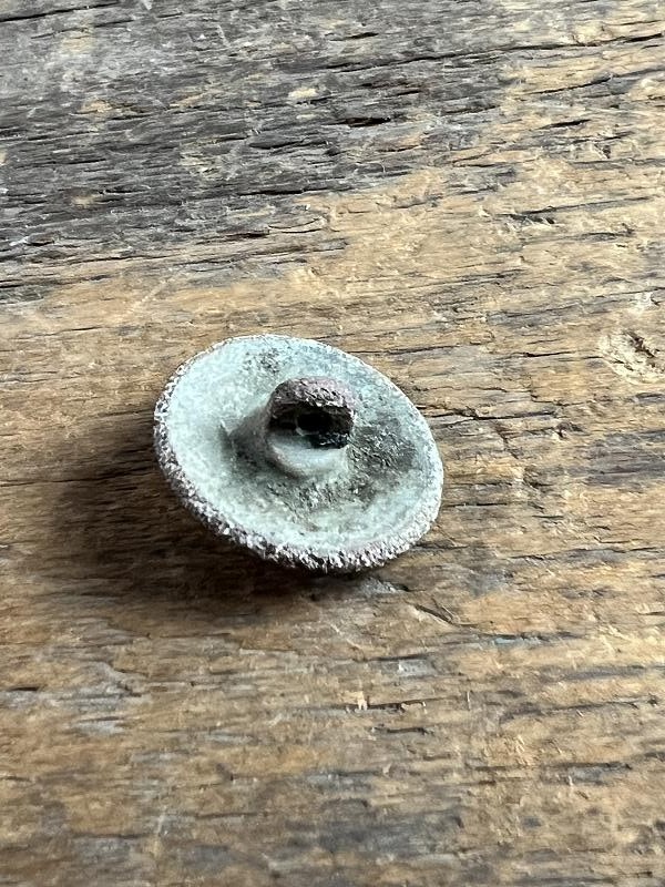 DUG CIVIL WAR CONFEDERATE CAST I INFANTRYMAN'S COAT BUTTON VICKSBURG MS