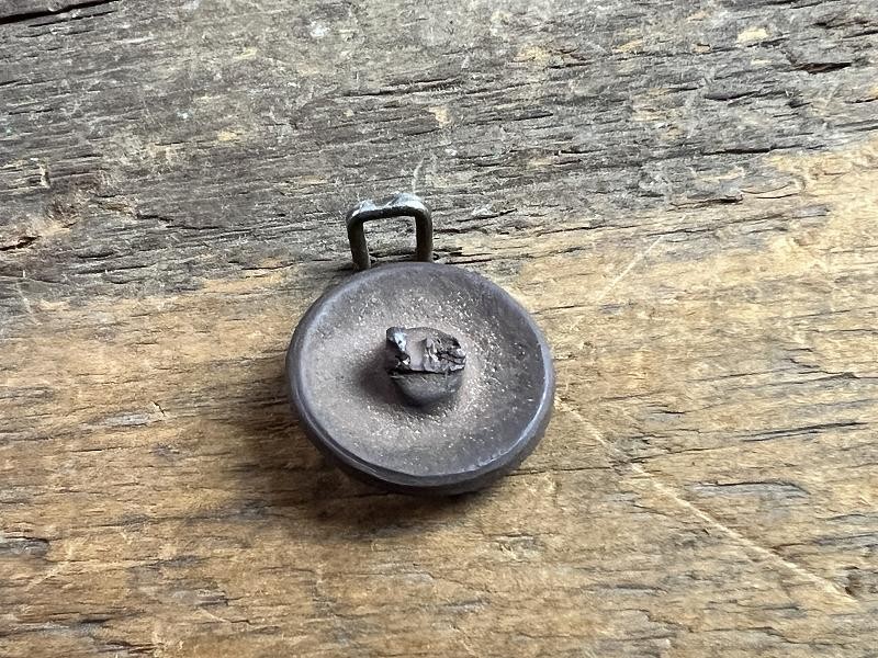 DUG CIVIL WAR CONFEDERATE CAST I INFANTRYMAN'S COAT BUTTON NASHVILLE