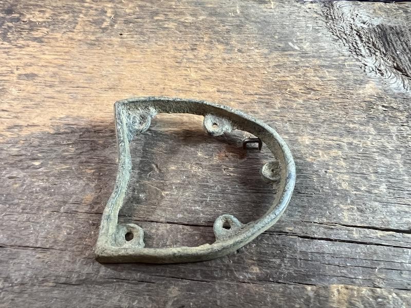 Civil War Dug Large Brass Heel Plate Kolb Farm Marietta Georgia