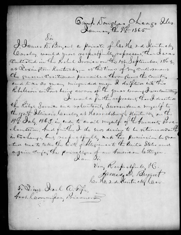 Southern Cross and Grouping of Soldier Who Fought for General John Hunt Morgan