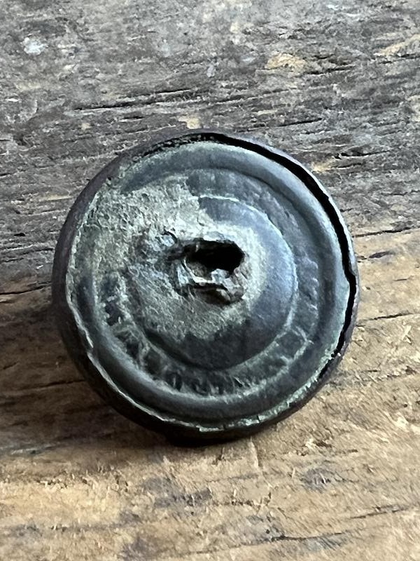 Rare Local Confederate North Carolina Coat Button RMDC W. Wildt & Son / Richmond Va