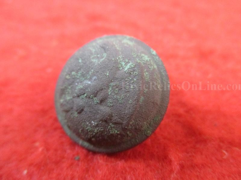 Dug Confederate Staff Officer Army Button Rare False Staff Design 25mm Cs20