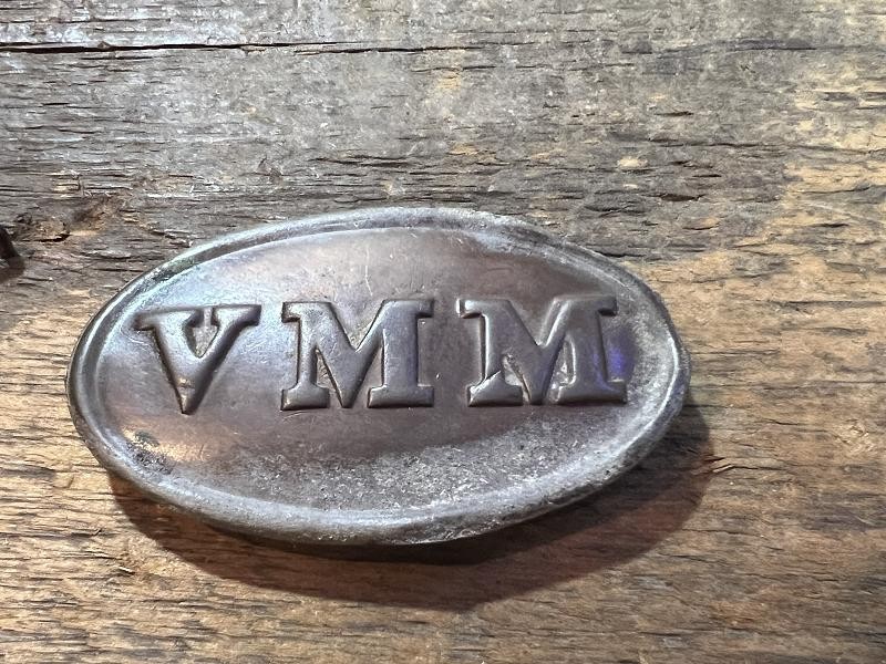 MAINE VOLUNTEER VMM BELT PLATE BUCKLE