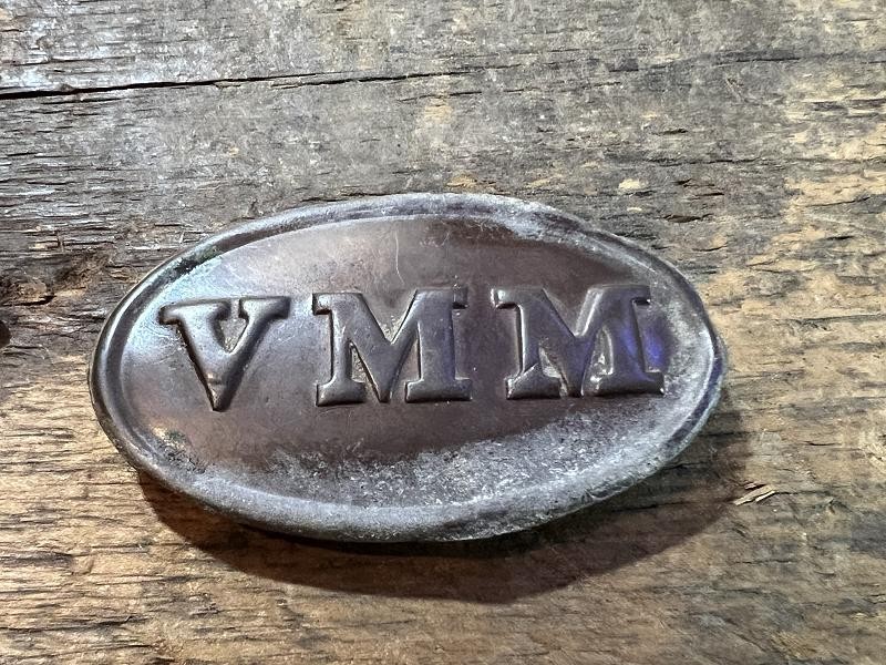 MAINE VOLUNTEER VMM BELT PLATE BUCKLE