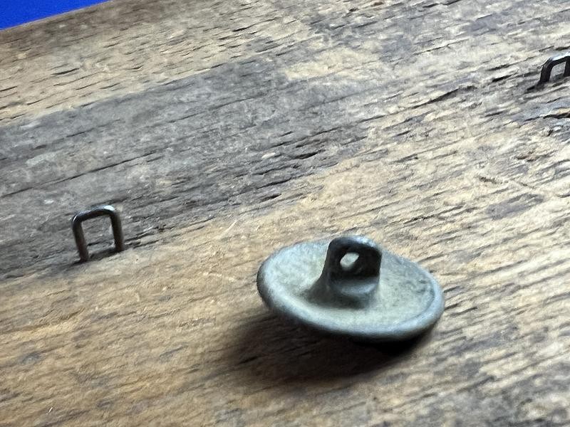 DUG CIVIL WAR CONFEDERATE CAST I INFANTRYMAN'S COAT BUTTON DALTON